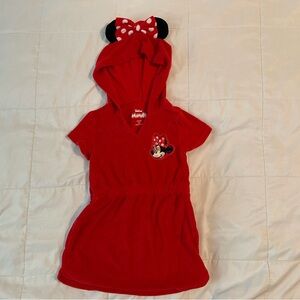 Minnie Mouse 2T swim suit cover up